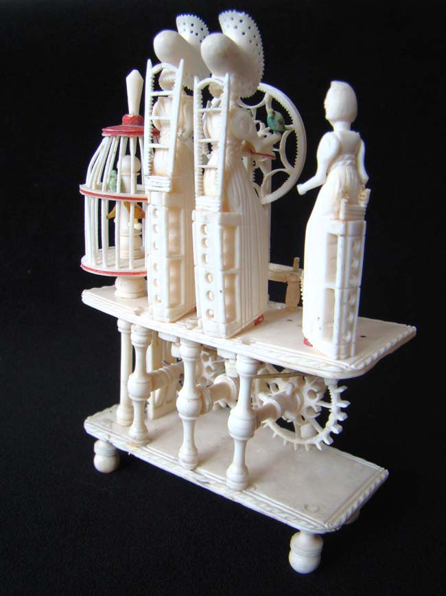An Absolutely Amazing French Napoleonic War period Prisoner-of-War bone 'Spinning Jenny' circa 1795-1810 — image 8